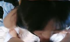 骚母狗上线今天被小哥盘，全程露脸大奶子好诱人，深喉大鸡巴让小哥各种爆草抽[chou]插，打嘴巴抽屁股扇奶子好刺激