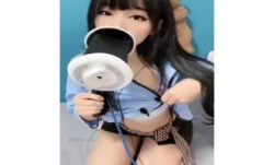 可爱萌妹mei子情趣装ASMR骚话呻吟娇喘诱惑，露奶自摸揉搓双重享受非常诱人