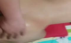 50岁的街边阿姨，这身shen材保养的是真丰满，后入这紧凑的拉丁裤大屁股  爽死人啦！
